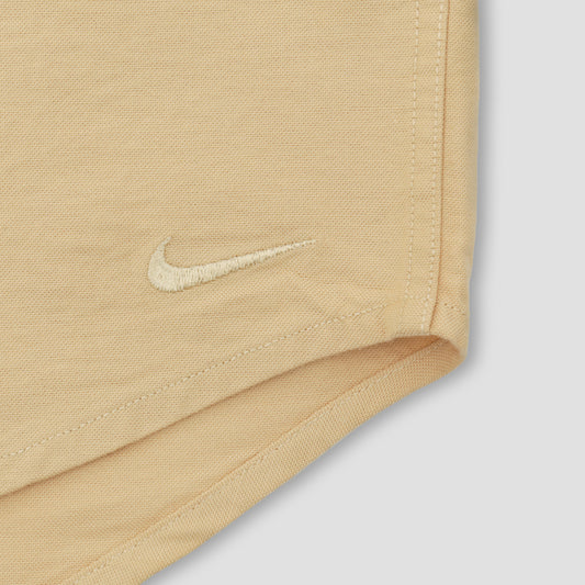 Nike Long Sleeve Button Down Oxford Shirt Sesame