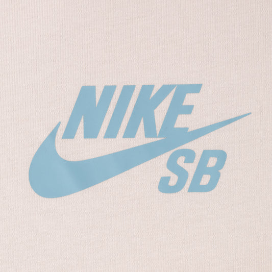 Nike SB Logo T-Shirt LT Orewood Brn