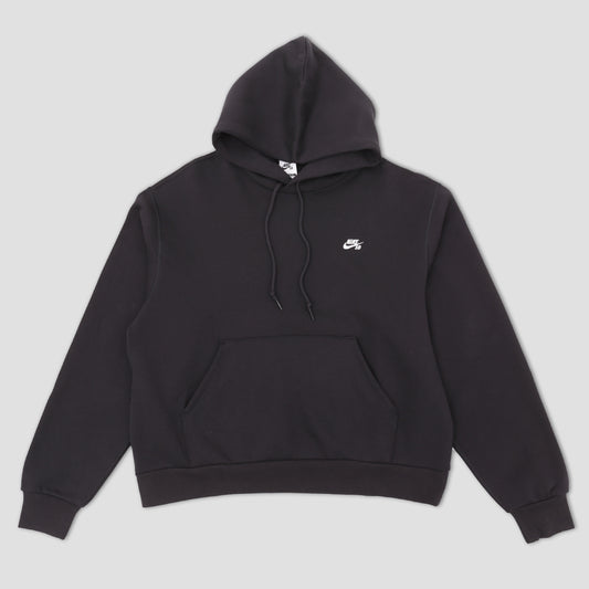 Nike SB Embroidered Logo Fleece Pullover Hood Black