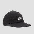 Load image into Gallery viewer, Nike SB Club Unstructured Skate Cap Black / White
