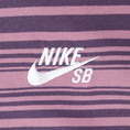 Load image into Gallery viewer, Nike SB Max90 Stripe T-Shirt Plum Dust
