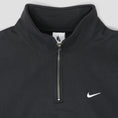 Load image into Gallery viewer, Nike Solo Swoosh 1/4 Zip Crew Black / White
