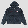 Load image into Gallery viewer, Nike SB Full Zip Hooded Corduroy Skate Jacket Armory Navy / Hyper Royal
