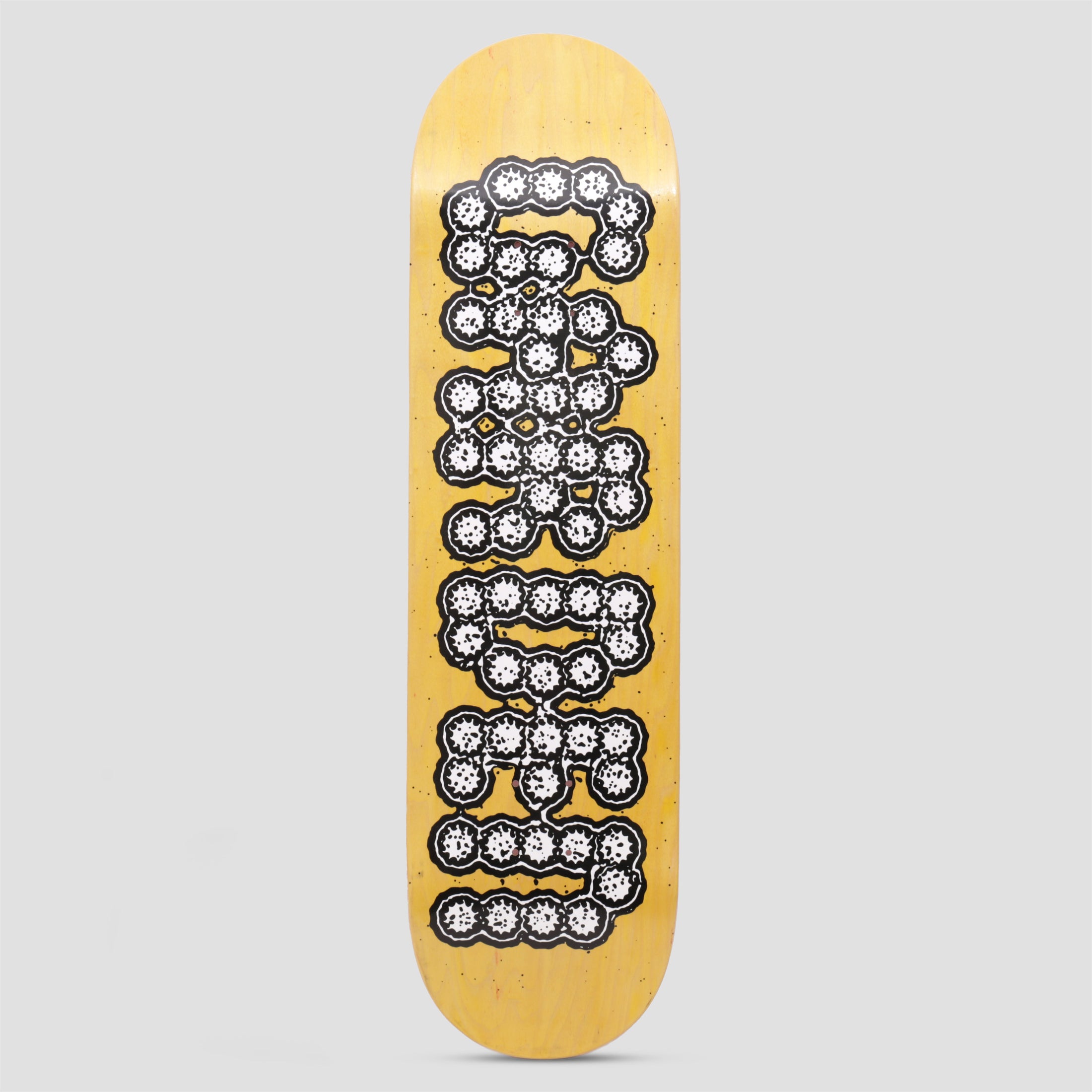 Garden Skateboards 8.375 Gunshot Skateboard Deck Yellow