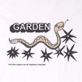 Load image into Gallery viewer, Garden Skateboards Snakes T-Shirt White
