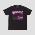 Load image into Gallery viewer, Garden Skateboards Not A Race T-Shirt Pink / Black
