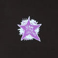 Load image into Gallery viewer, Slam City Skates Swank Star T-Shirt Black / Blue / Purple
