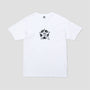 Slam City Skates Swank Star T-Shirt White / Black