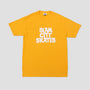 Slam City Skates Classic Logo T-Shirt Gold / White