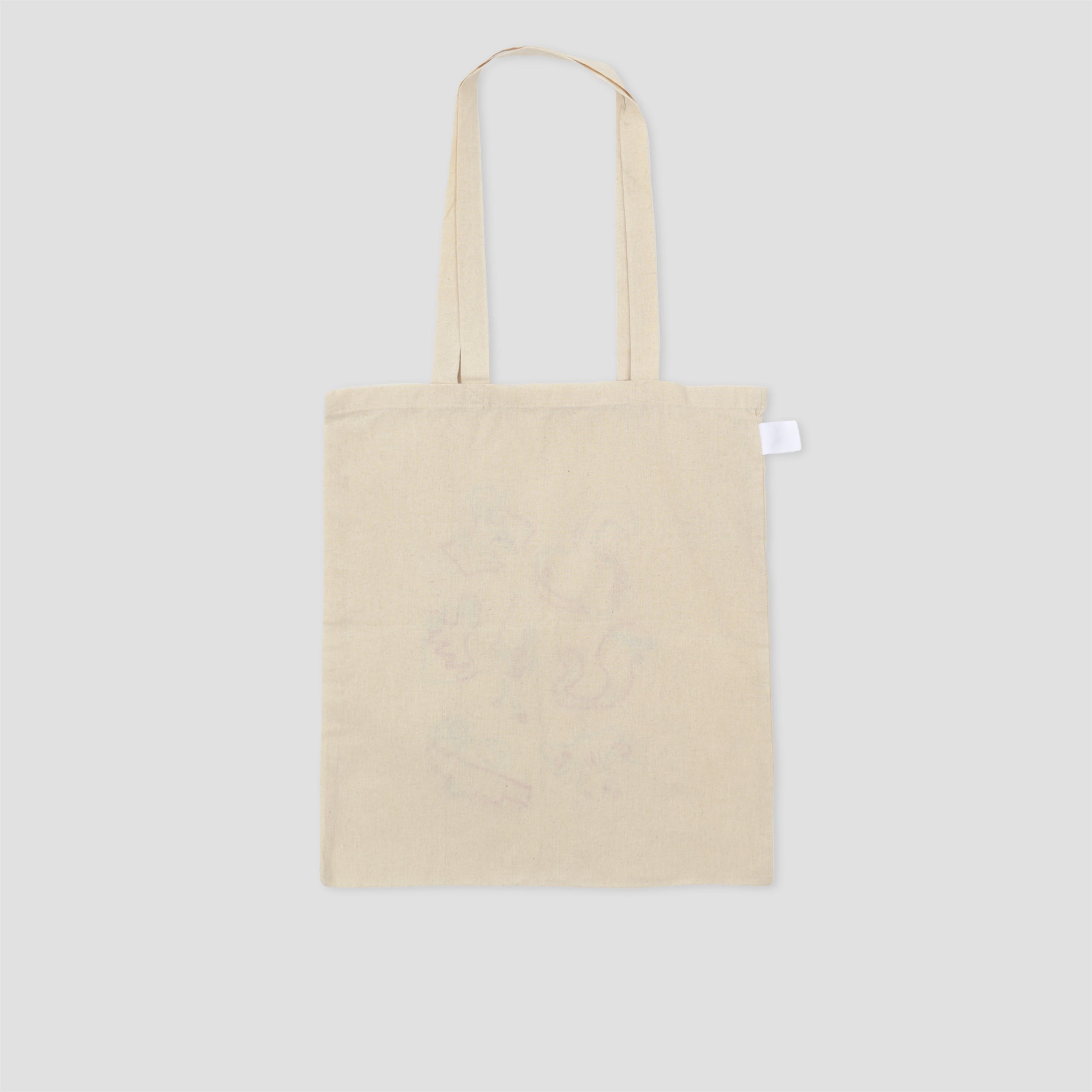 SE15SK8 Shape Game Tote Bag White