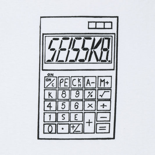 SE15SK8 Calc T-Shirt White