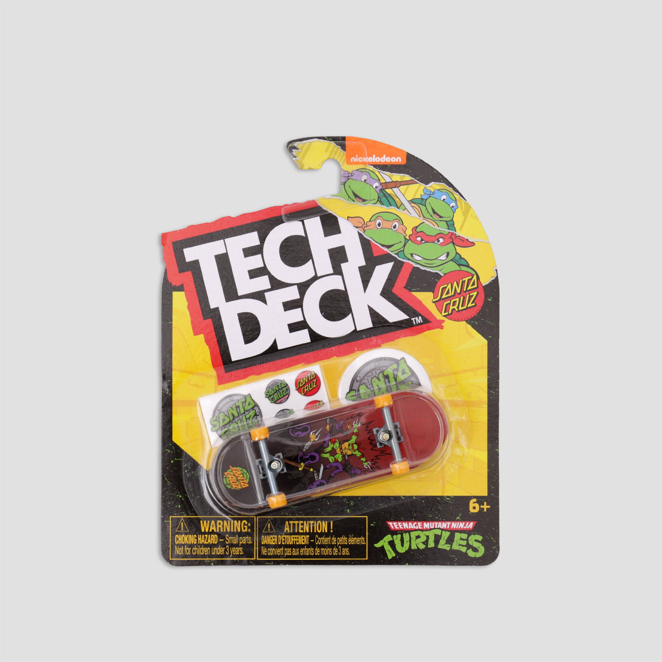 Tech Deck 96mm Santa Cruz x Teenage Mutant Ninja Turtles Fingerboard Shredder