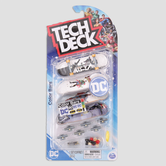 Tech Deck 96mm Deluxe DC Comics Pack of 4