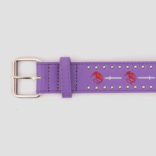 Loosey Dragon Rivet Belt Purple