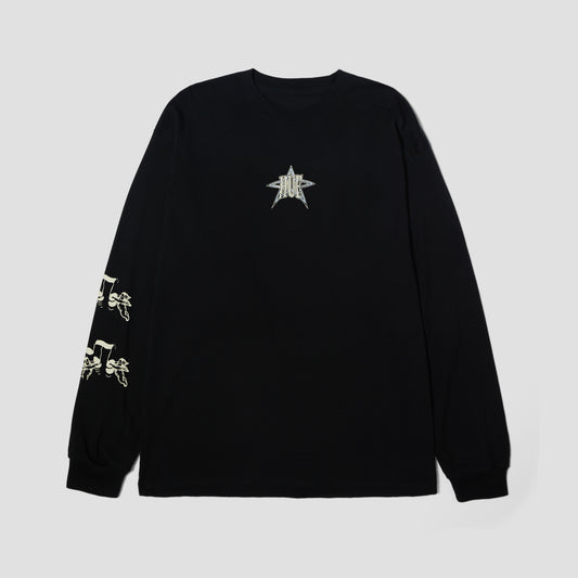 HUF Intergalactic Frequency Longsleeve T-Shirt Black