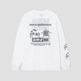 Load image into Gallery viewer, HUF Intergalactic Frequency Longsleeve T-Shirt White
