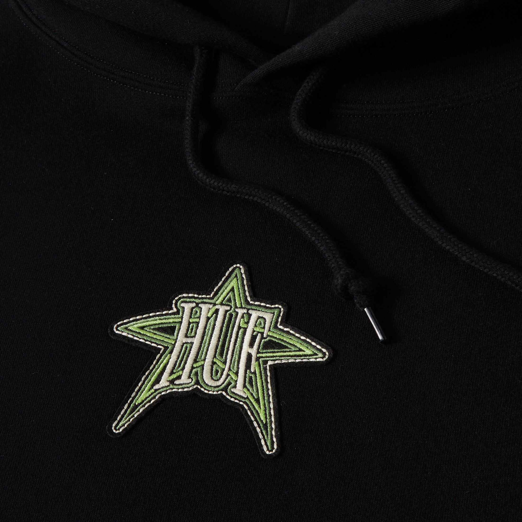 HUF Intergalactic Pullover Hood Black