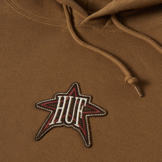 HUF Intergalactic Pullover Hood Mud