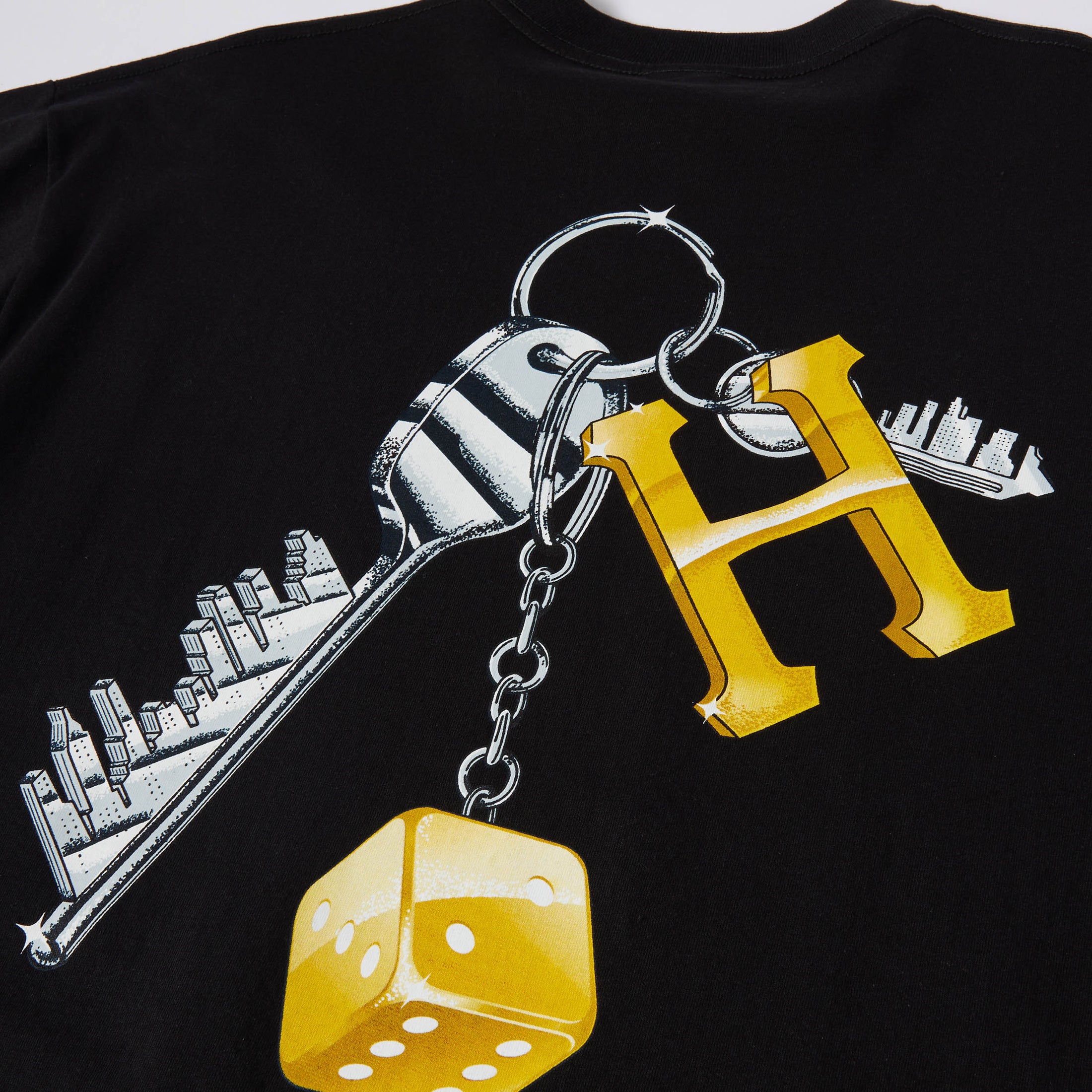 HUF Keys To The City T-Shirt Black