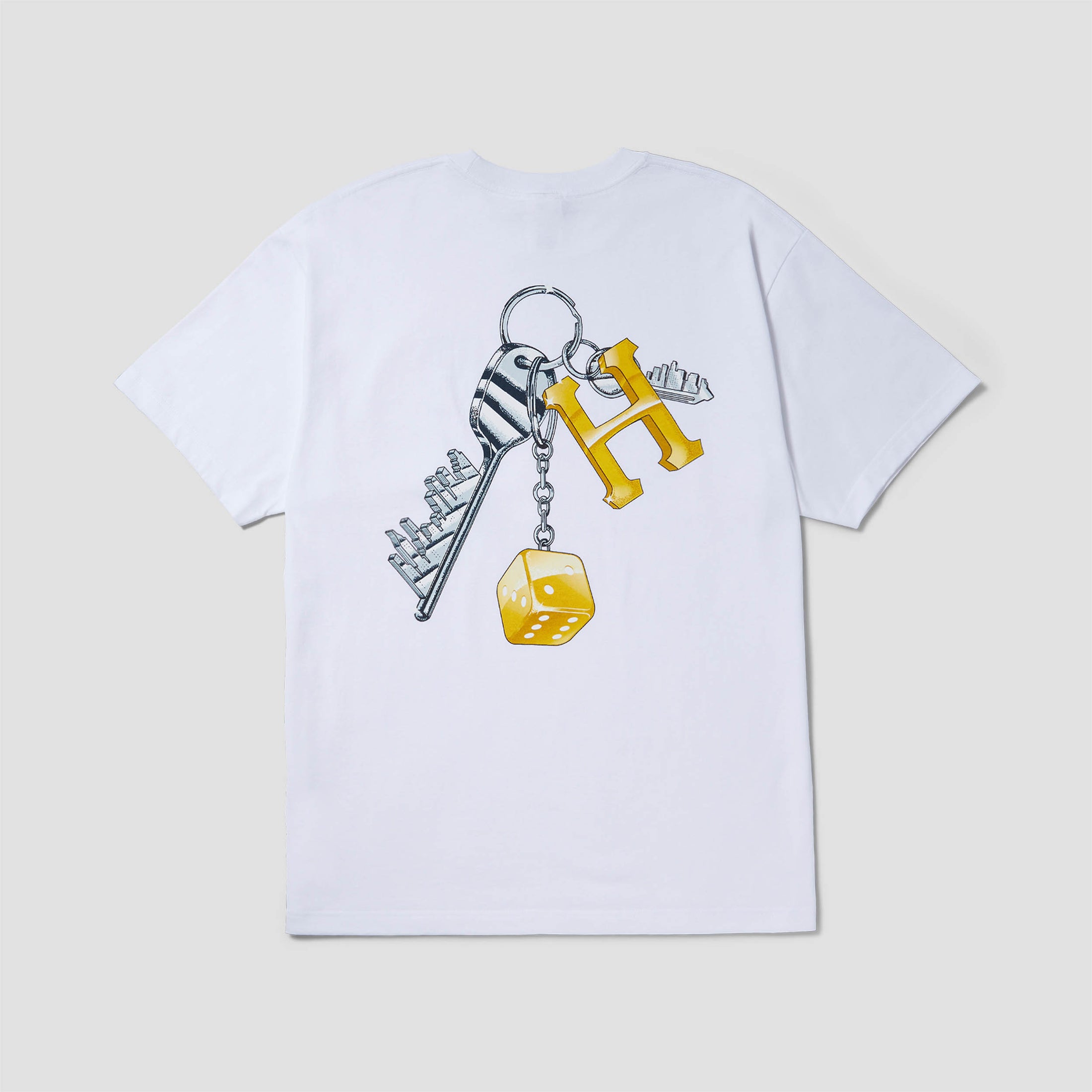 HUF Keys To The City T-Shirt White