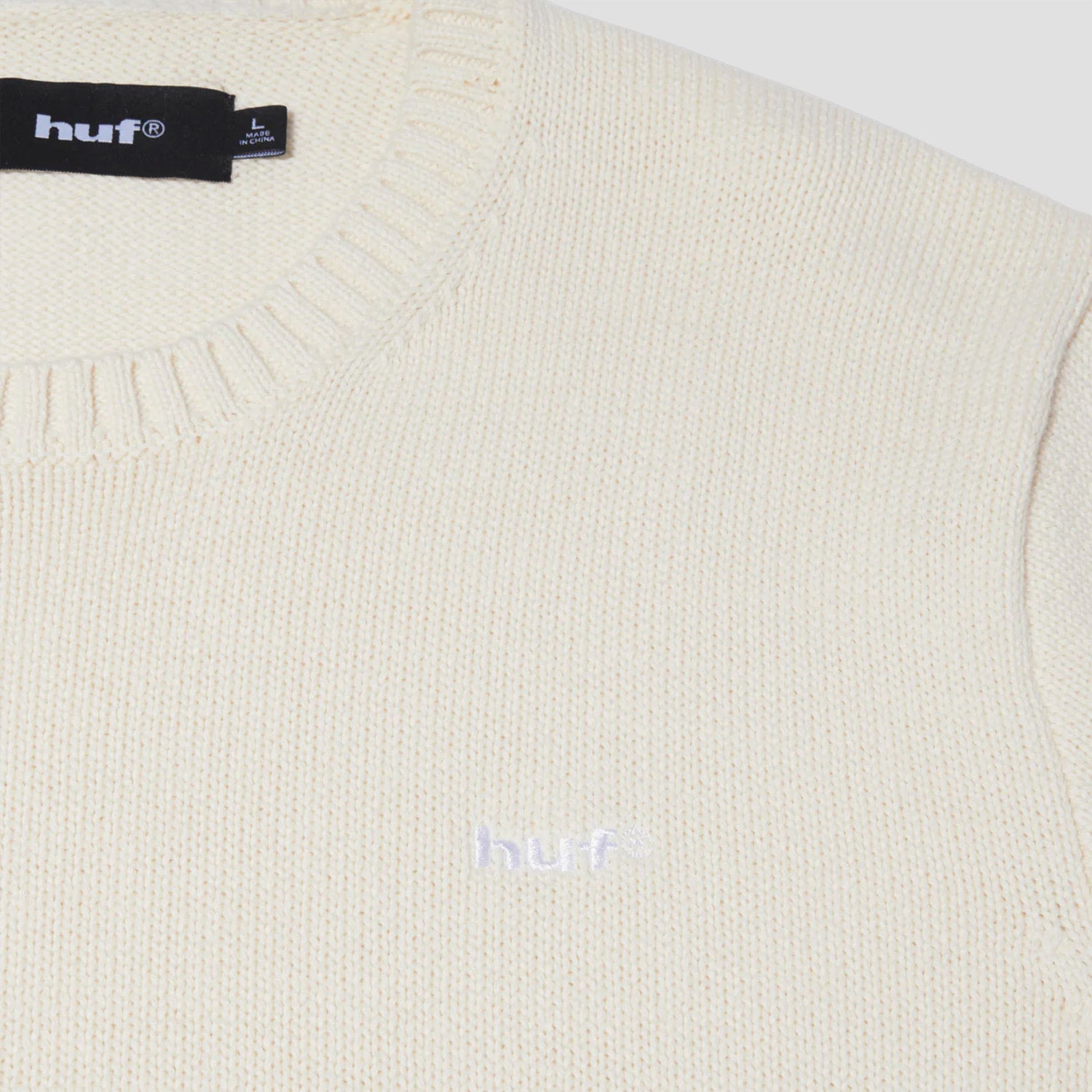 HUF Eightynine Knit Sweater Natural