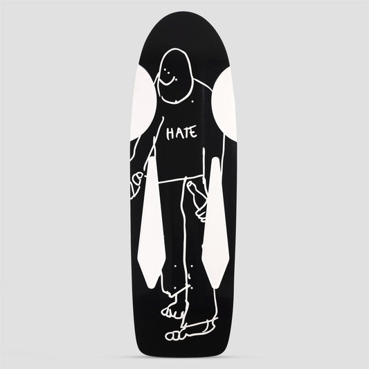 Krooked 10.75 Beamer Skate Shop Day 2025 Skateboard Deck Hate Black