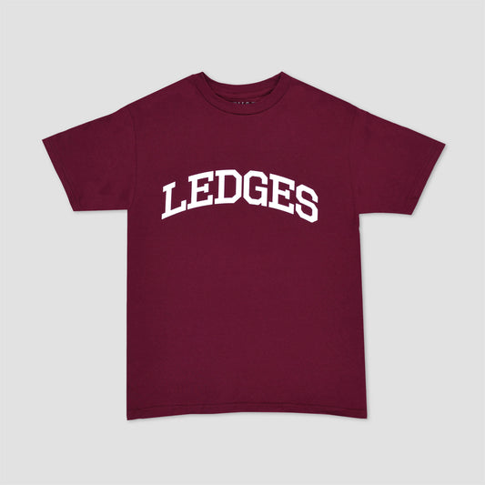 Quasi Ledges T-Shirt Burgundy