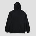 Load image into Gallery viewer, HUF Logo Applique Hooded Fleece Black
