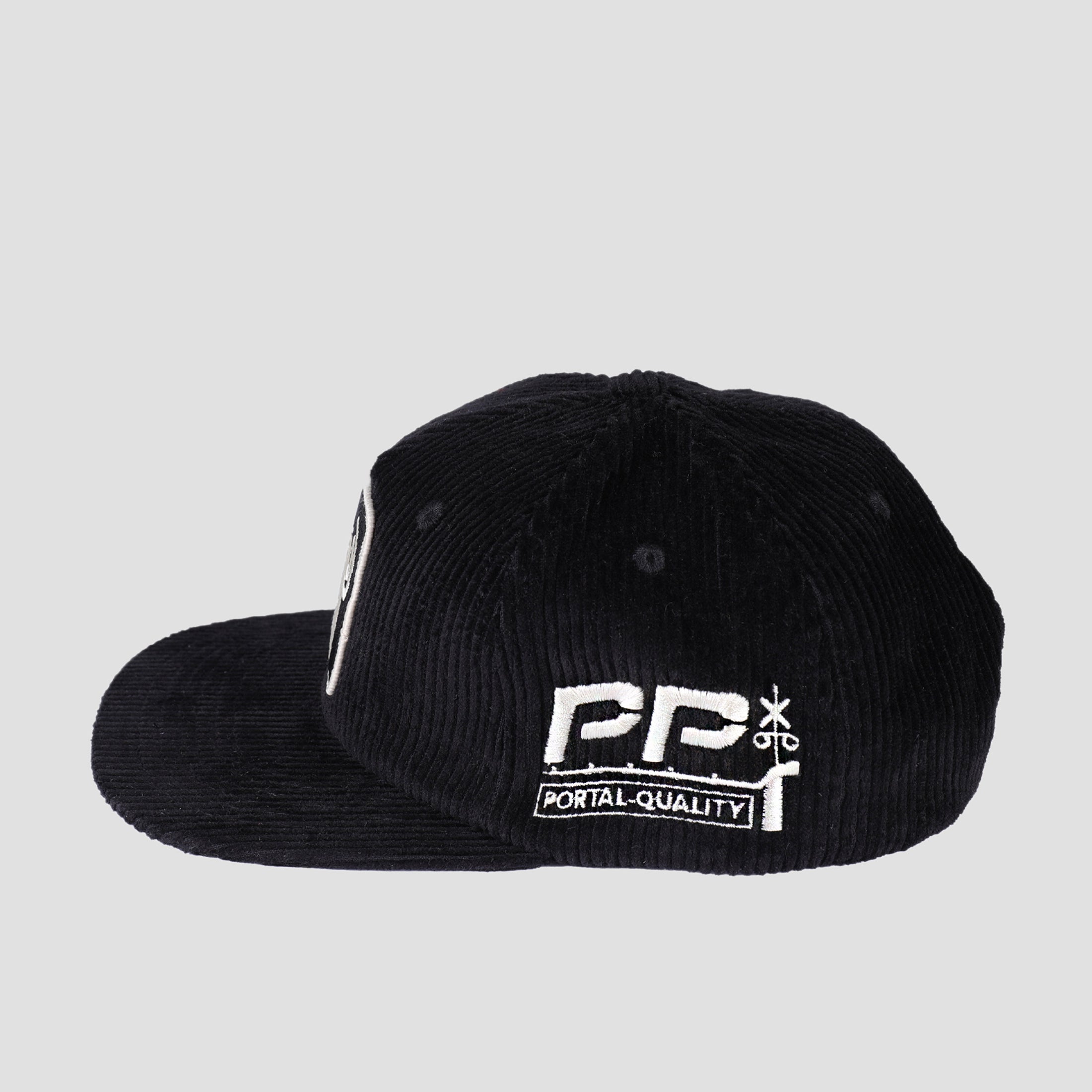 Passport Long Con Workers Cap Black