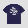 Load image into Gallery viewer, Last Resort AB Atlas Monogram T-Shirt Dress Blue
