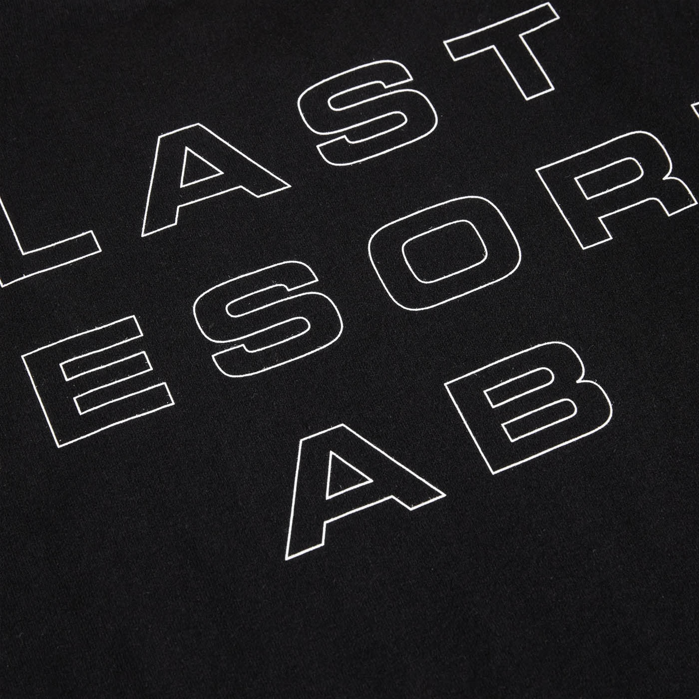 Last Resort AB Eurostyle T-Shirt Black / White