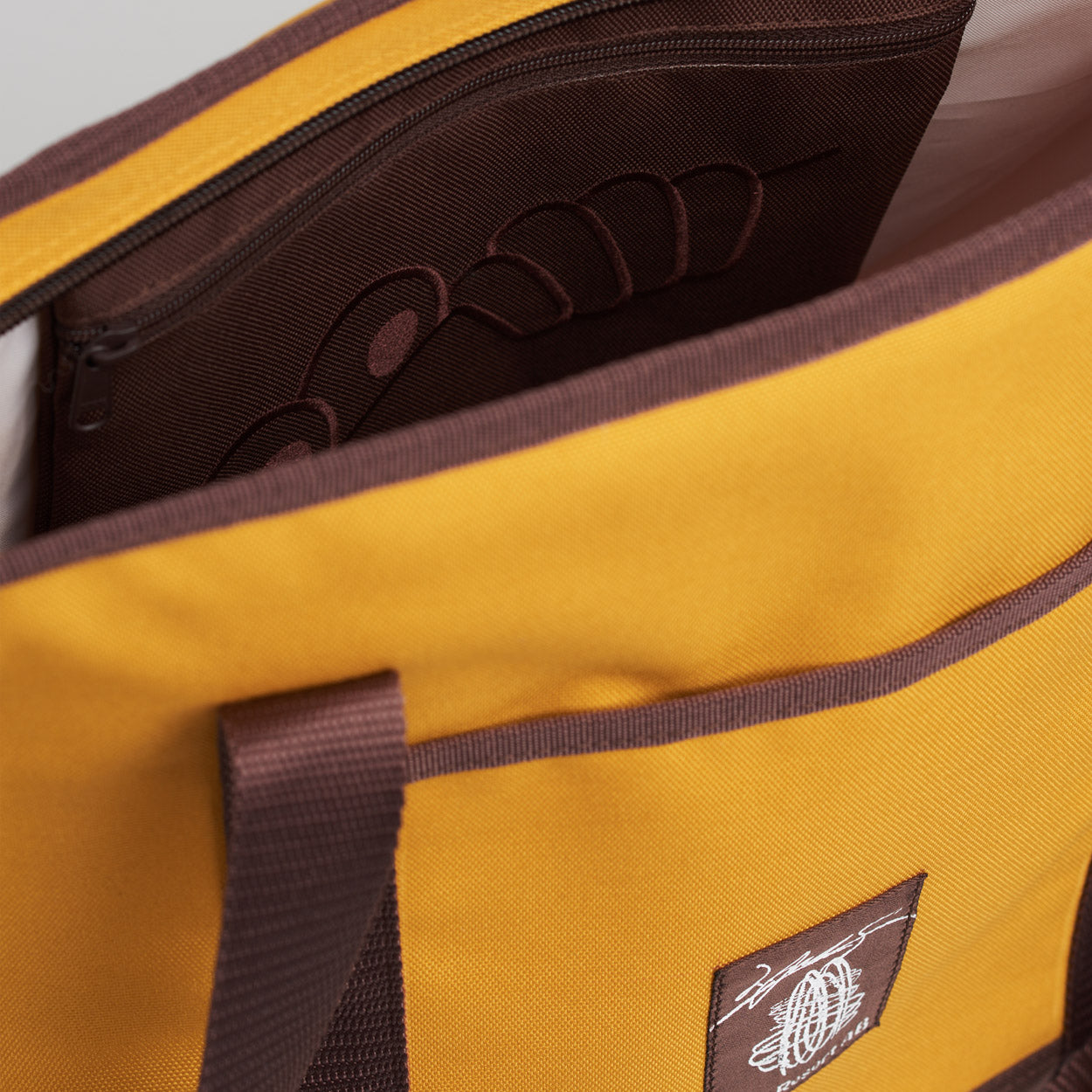 Last Resort AB x Julian Smith Cooler Bag Yellow / Brown