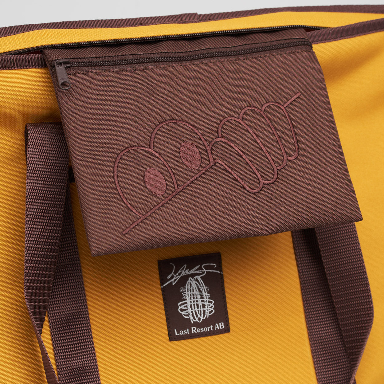 Last Resort AB x Julian Smith Cooler Bag Yellow / Brown