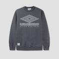 Load image into Gallery viewer, Butter Goods x Umbro Diamond Logo Crew Washed Slate
