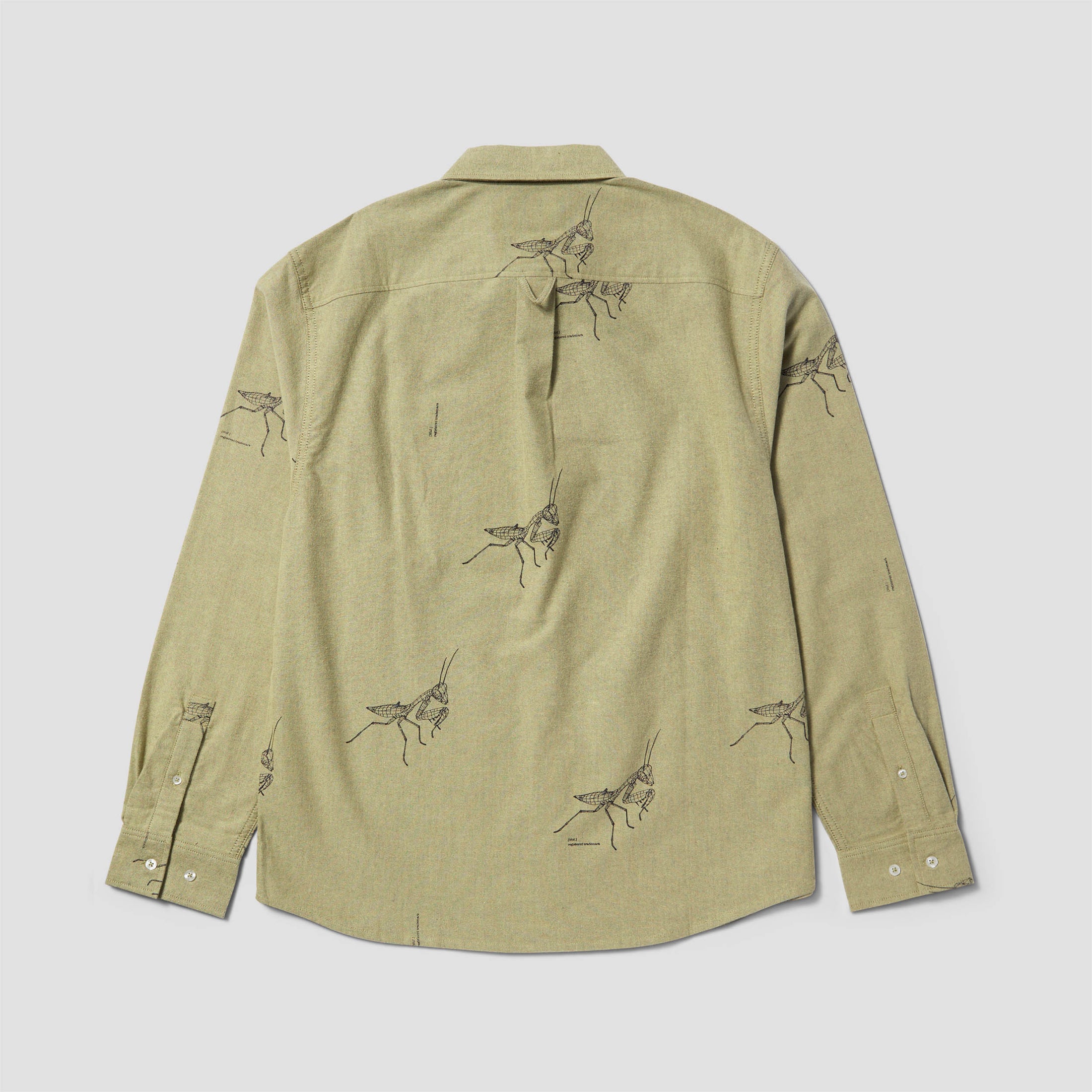 HUF Mantis Oxford Shirt Olive