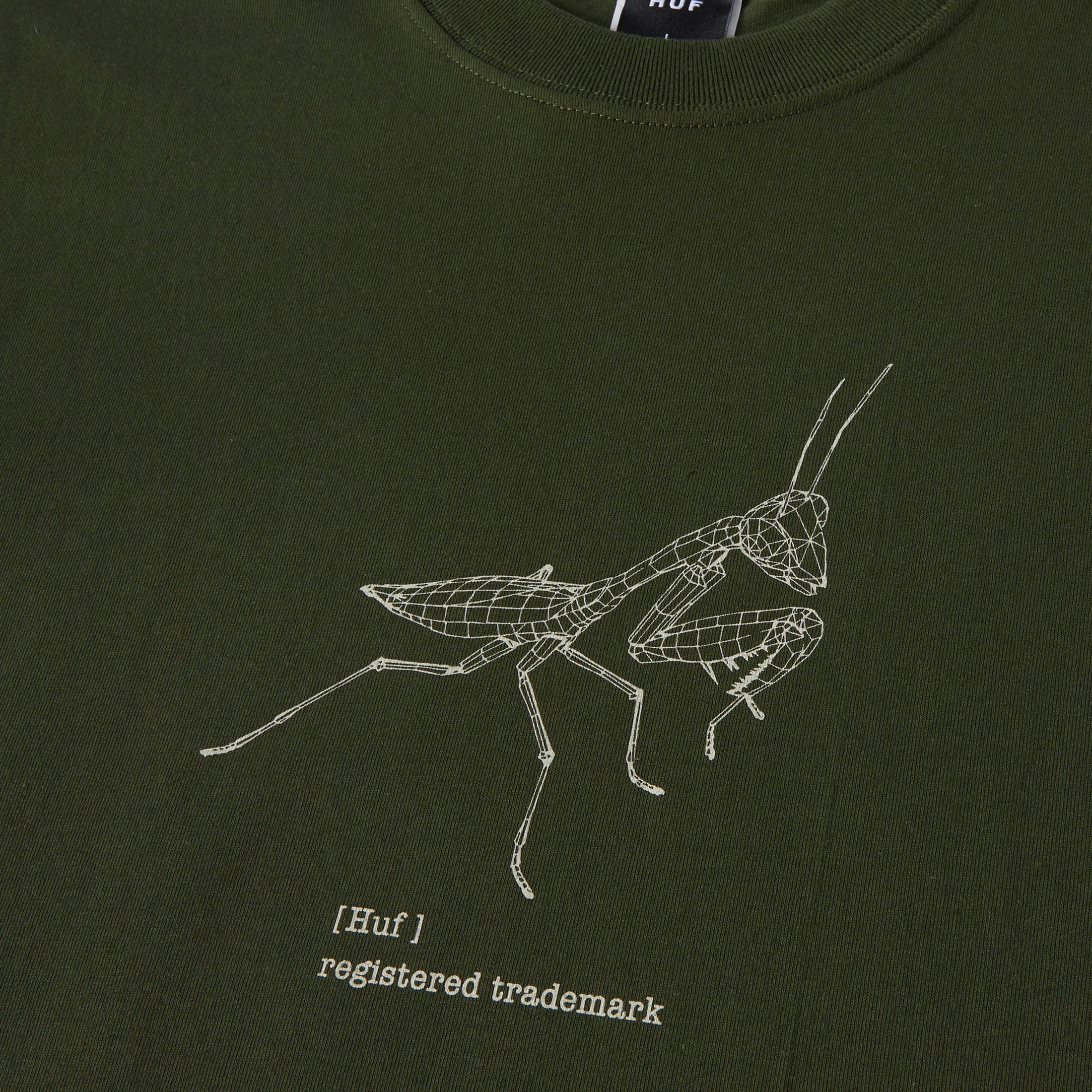 HUF Mantis T-Shirt Hunter Green