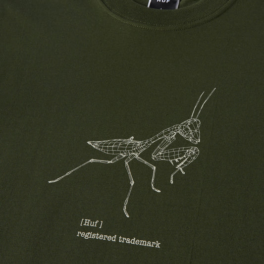 HUF Mantis T-Shirt Hunter Green