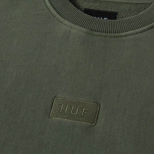 HUF Mason Crewneck Fleece Hunter Green