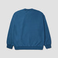 Load image into Gallery viewer, HUF Mason Fleece Crew Oil Blue
