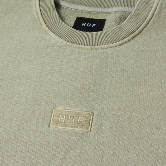 HUF Mason Fleece Crew Olive