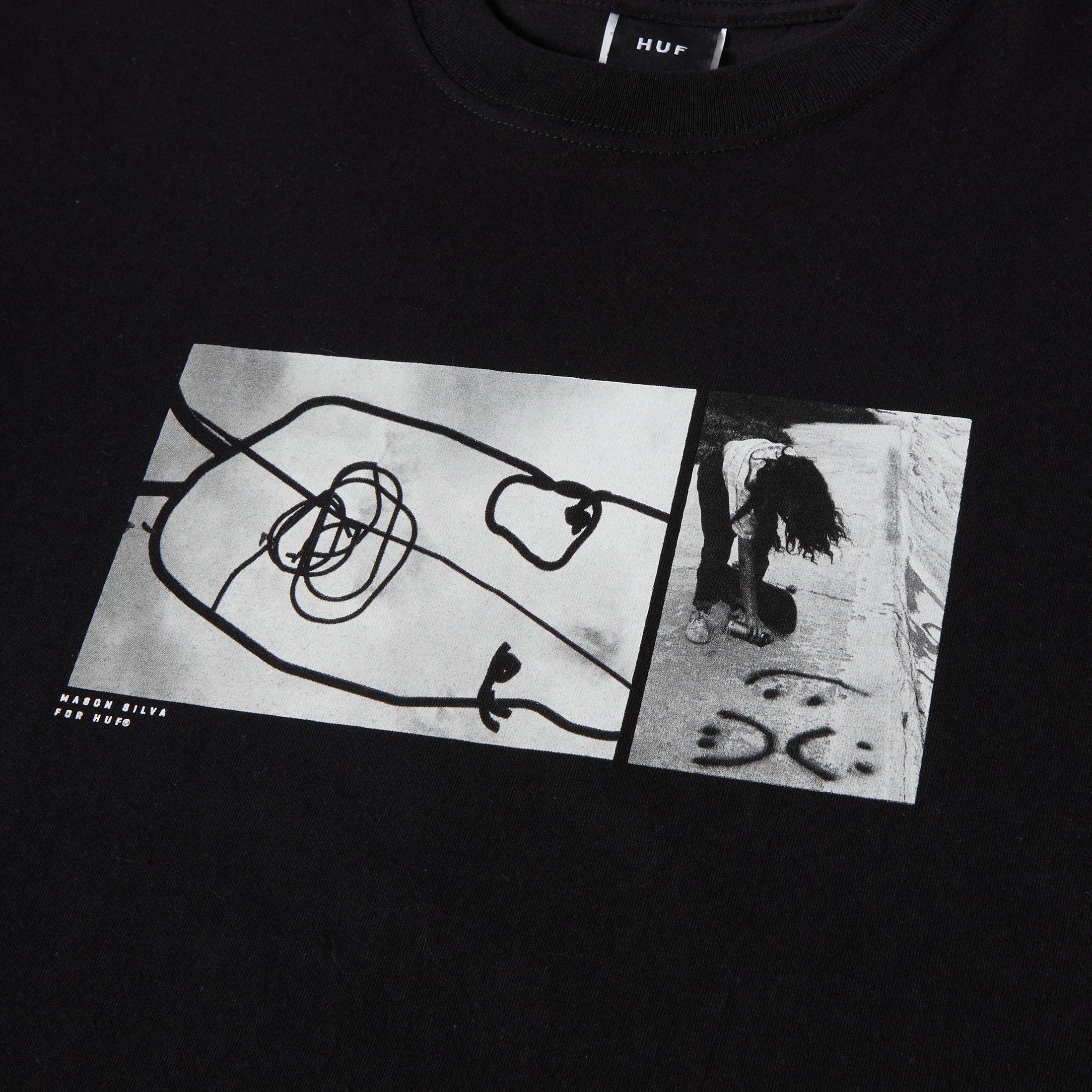 HUF Mason Photos T-Shirt Black