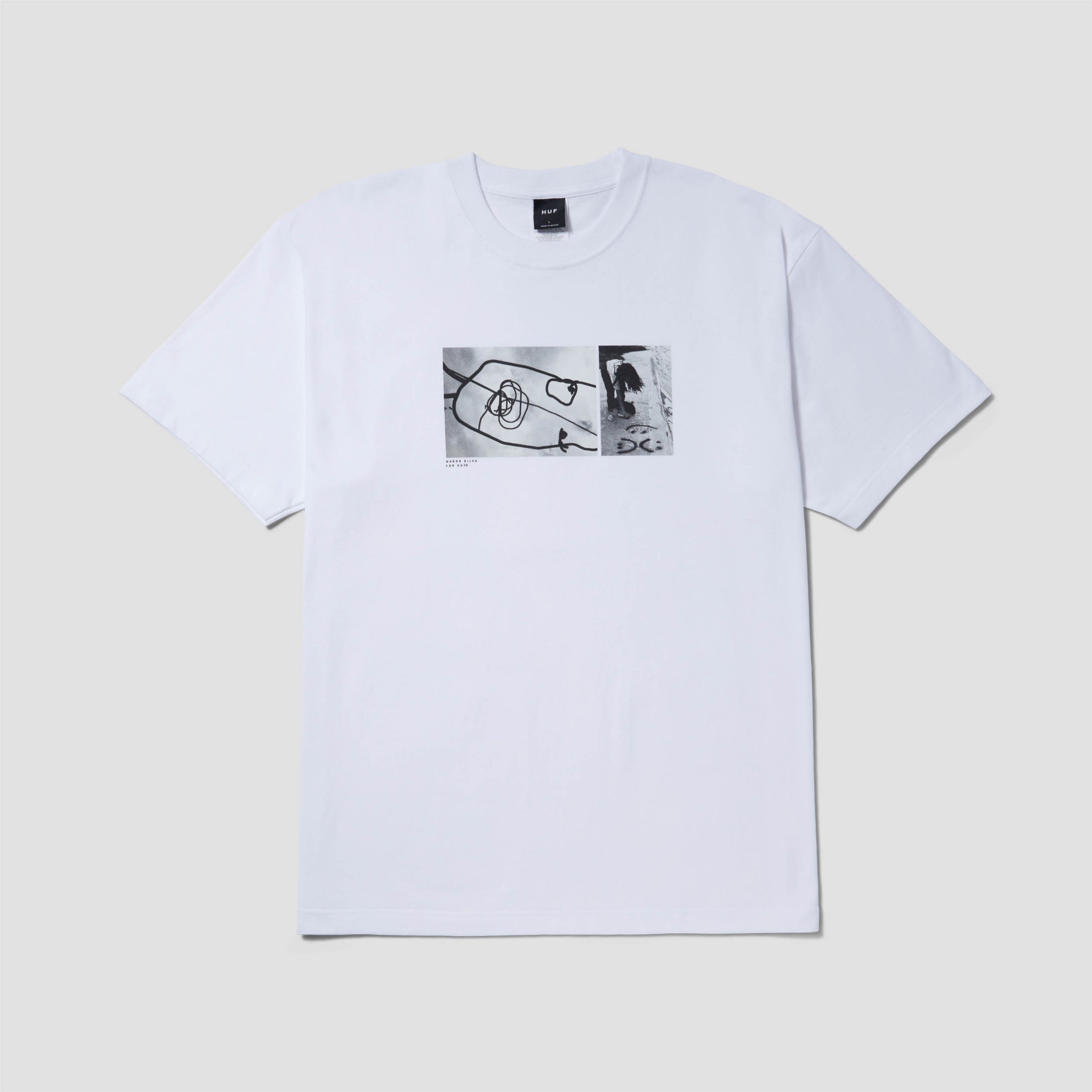 HUF Mason Photos T-Shirt White