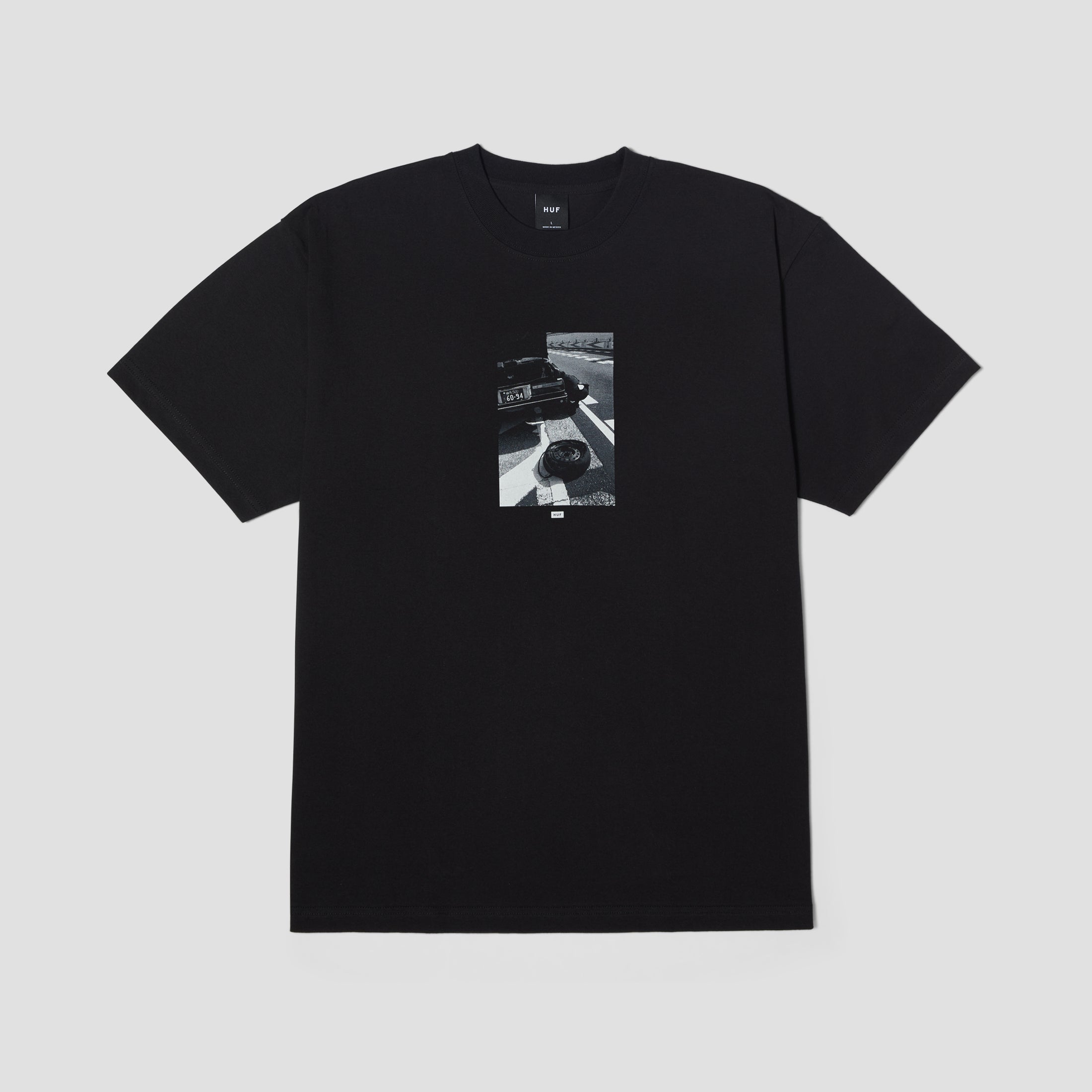 HUF Mason Shortsleeve T-Shirt Black