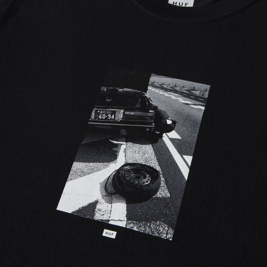 HUF Mason Shortsleeve T-Shirt Black