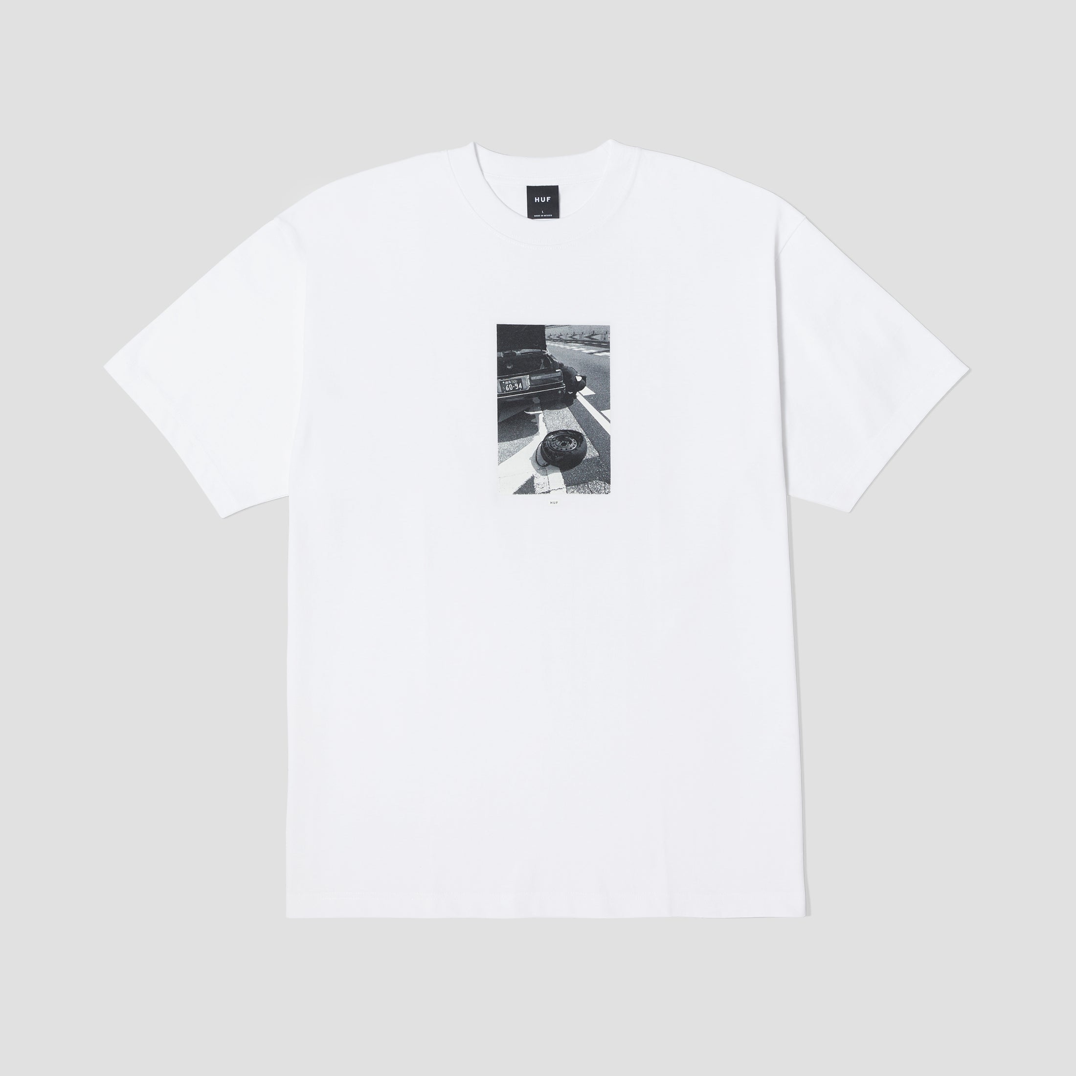 HUF Mason Shortsleeve T-Shirt White