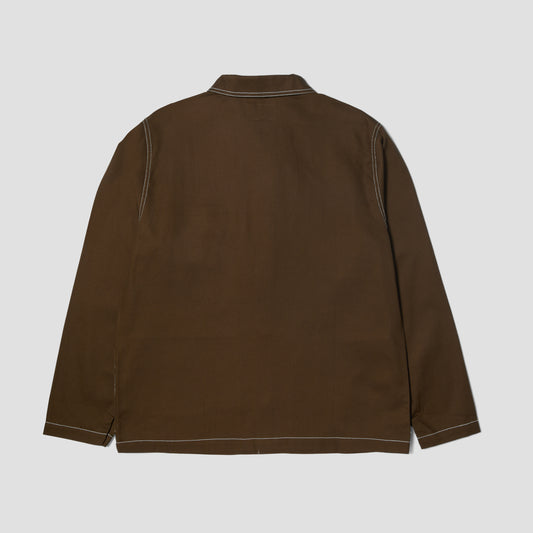 HUF Mason Shacket Espresso