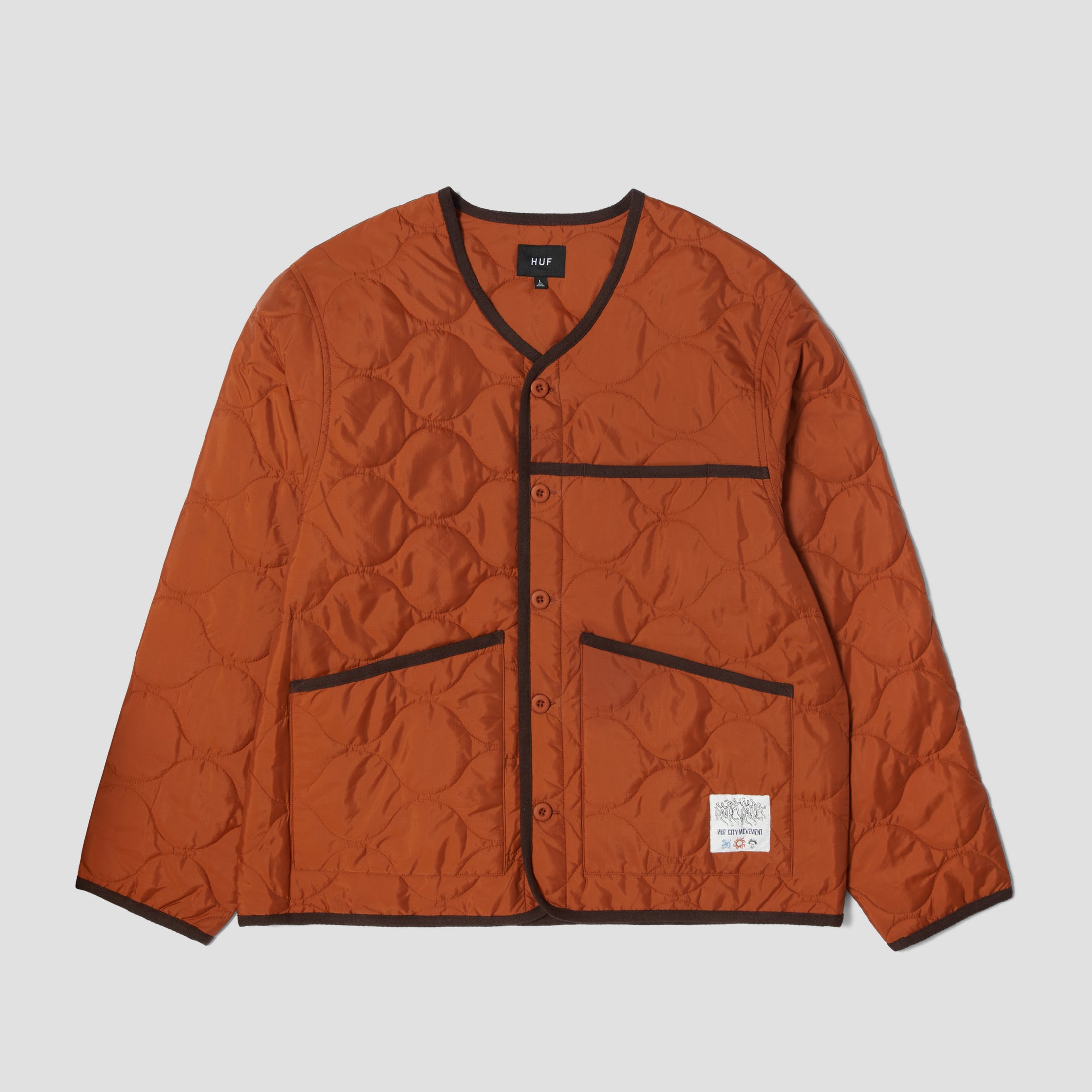 HUF Movement Liner Jacket Russet