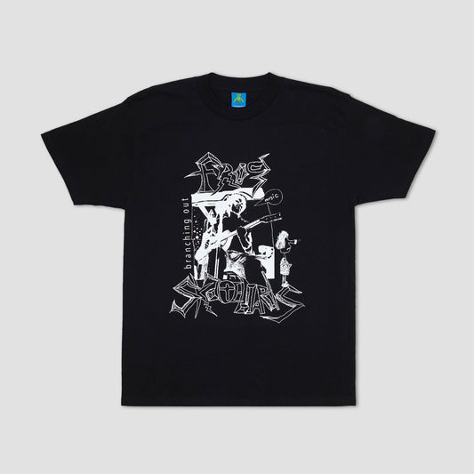 Frog Branching Out Bootleg T-Shirt Black