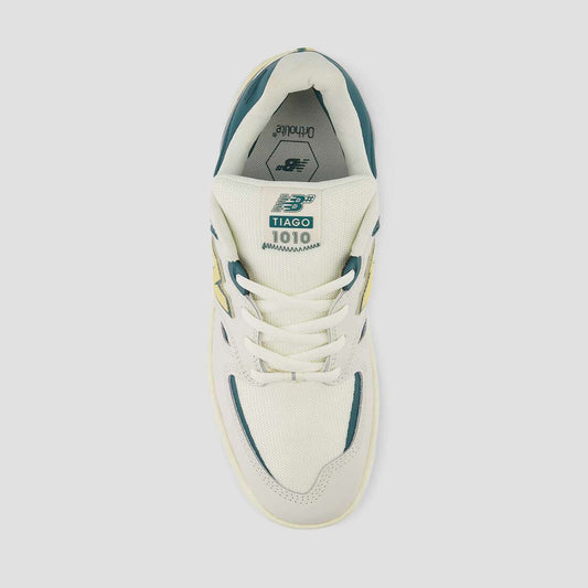 New Balance Tiago 1010 Skate Shoes White / New Spruce