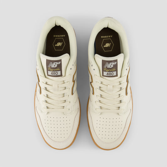 New Balance 480 Reynolds Skate Shoes Sea Salt / Brown